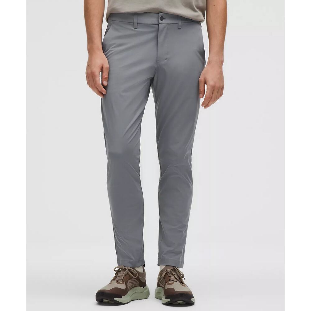 Lululemon ABC Pants Size 31x30 Dark Gray Warpstreme Slim Fit Mens